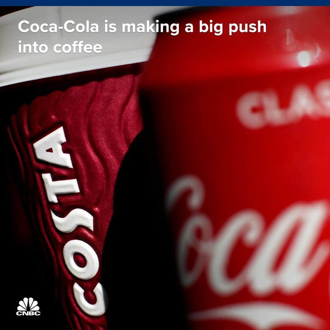 CNBCさんのインスタグラム写真 - (CNBCInstagram)「Key points:⁣ ⁣ ▪️Coca-Cola is planning to launch Coca-Cola Coffee in 25 markets by the end of the year.⁣ ⁣ ▪️The drink blends Coke soda with coffee in a bid to appeal to consumers who want less sugar in their drinks but more caffeine.⁣ ⁣ ▪️Ready-to-drink coffee is the fastest growing segment in the coffee category, growing 31% in 2016 and 2017, according to Mintel.⁣ ⁣ You can read more, at the link in bio.⁣ ⁣ *⁣ *⁣ *⁣ *⁣ *⁣ *⁣ *⁣ *⁣ ⁣ #CocaCola #Coffee #ConsumerNews #RetailNews #Food #Drink #Beverage #Soda #Caffeine #CoffeeTime #CoffeeLover #CoffeeAddict #CoffeeLovers #InstaCoffee #CoffeeLife #BusinessNews #CNBC」4月24日 1時47分 - cnbc