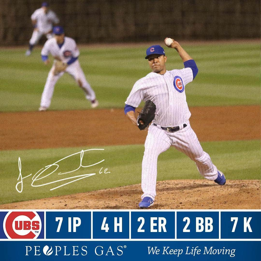 シカゴ・カブスさんのインスタグラム写真 - (シカゴ・カブスInstagram)「#Cubs win! #EverybodyIn」4月24日 12時13分 - cubs