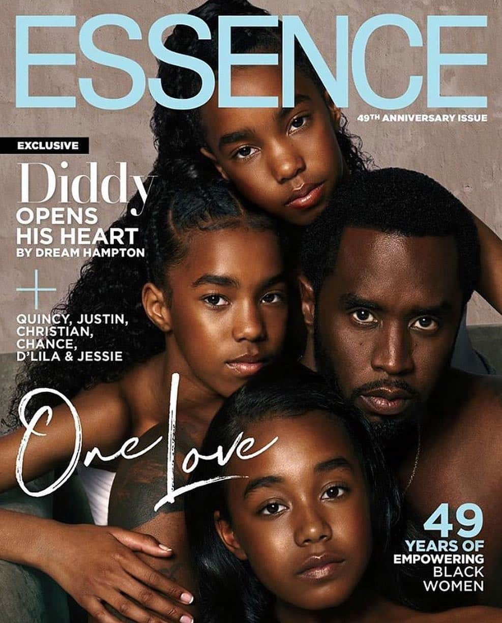 ディディさんのインスタグラム写真 - (ディディInstagram)「One Love. New Cover Alert. @Essence #FamilyFirst #BlackExcellence @CombsCartel」4月24日 5時35分 - diddy