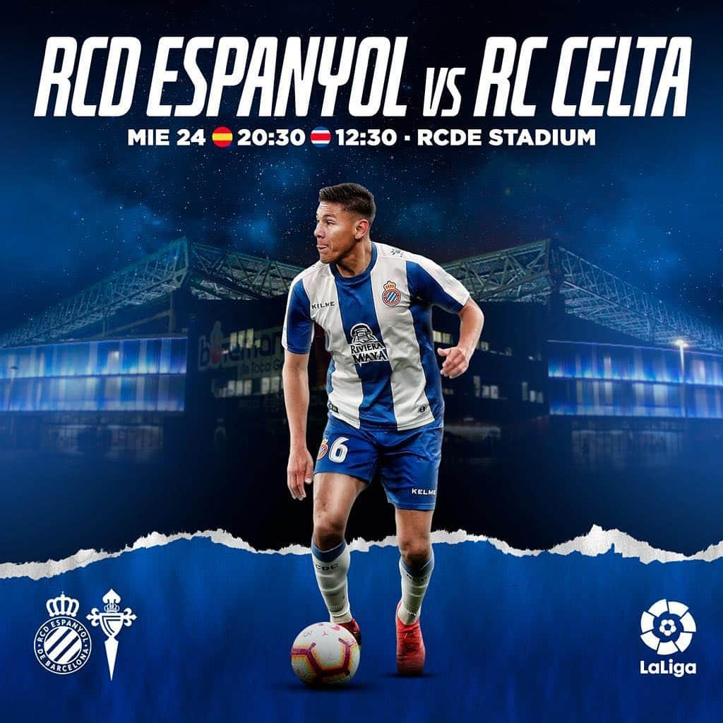 オスカル・デュアルテさんのインスタグラム写真 - (オスカル・デュアルテInstagram)「@rcdespanyol 💙🙏🏼 🆚 RC Celta 🏆 LaLiga Santander ⚽️ Jornada 34 🏟 RCDE Stadium 📅 Miércoles 24 de Abril ⏰ 20:30h 🇪🇸 12:30 🇨🇷」4月24日 6時02分 - oduarte06