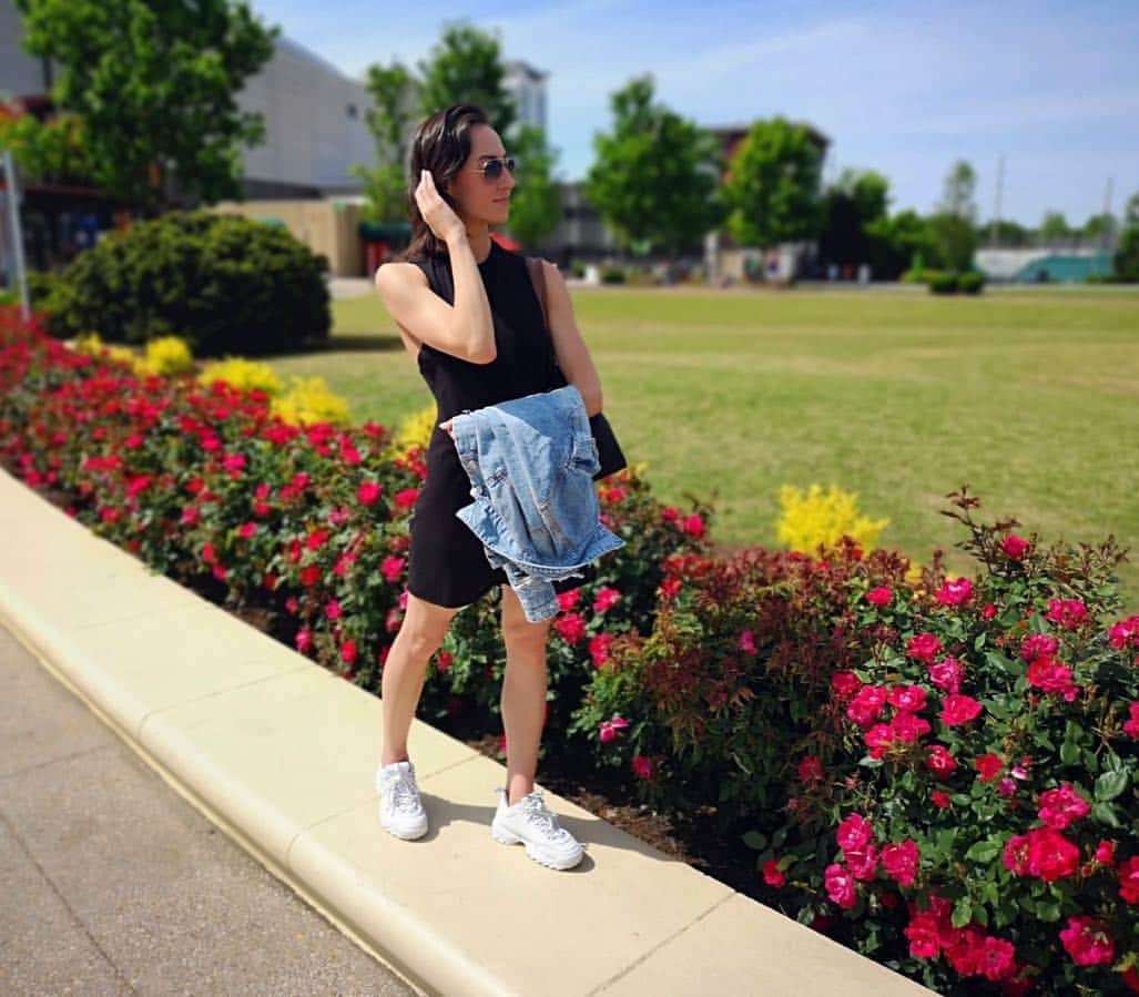 アナスタシア・オルソンのインスタグラム：「Hotlanta, I see you! ☀️」