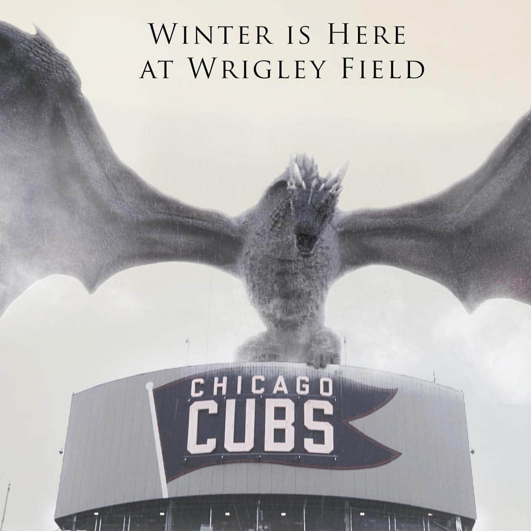 シカゴ・カブスさんのインスタグラム写真 - (シカゴ・カブスInstagram)「#GoT Night is here!」4月24日 9時22分 - cubs