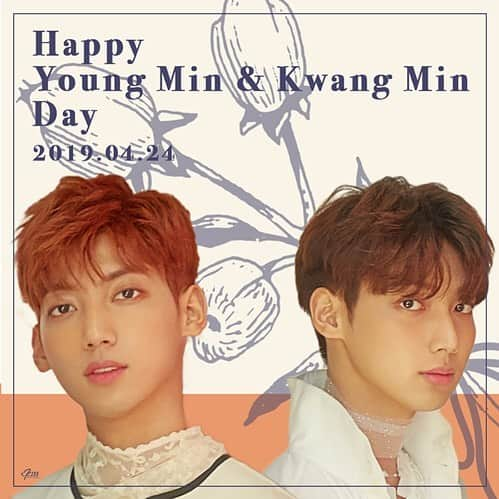 KISS Entertainmentさんのインスタグラム写真 - (KISS EntertainmentInstagram)「[#BOYFRIEND] 2019.4.24 Happy Birthday to #Youngmin #Kwangmin . #BOYFRIEND #보이프렌드 #ヨンミンお誕生日おめでとう  #クァンミンお誕生日おめでとう #HappyBirthday  #BESTFRIEND  #베스트프렌드 #kissent」4月24日 10時32分 - kissent_official