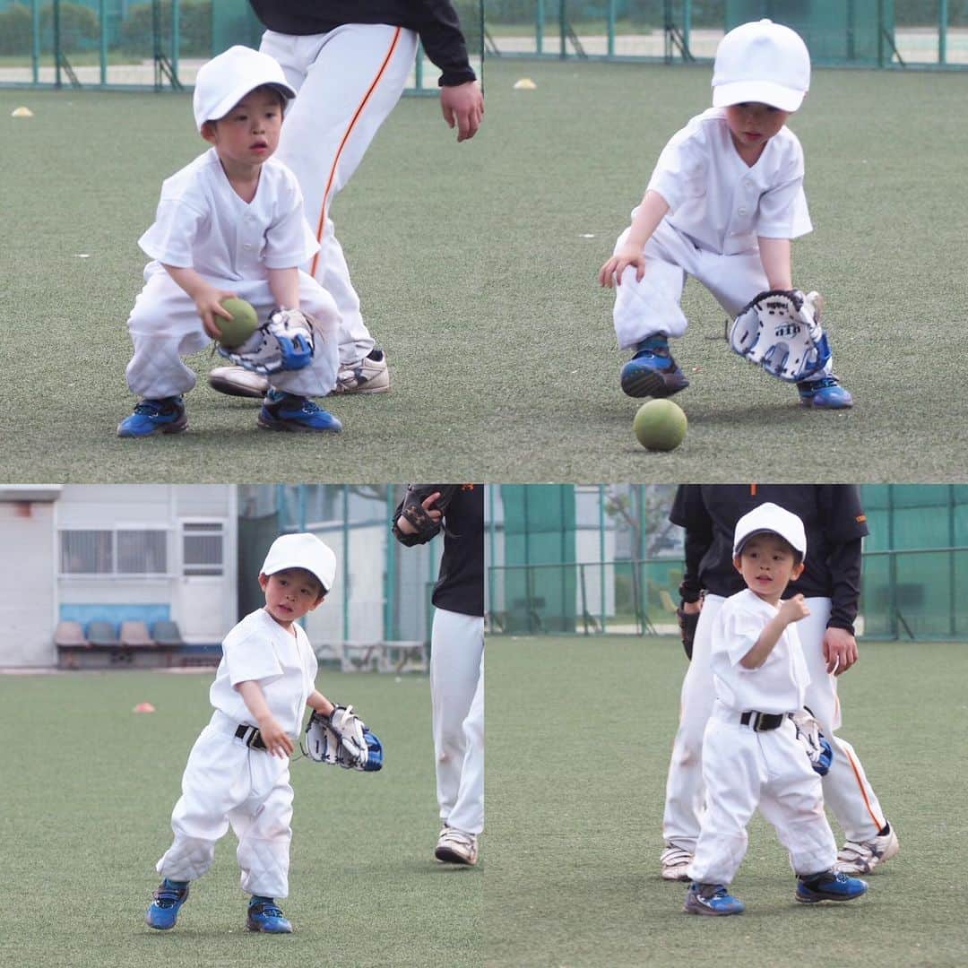 羽村亜美さんのインスタグラム写真 - (羽村亜美Instagram)「#幼児野球 #野球教室 #ベースボールアカデミー #4歳  すごく楽しいみたいで、 「あしたもいく？」 「あと、なんかい、ねたら、やきゅう いく？」 と毎日のように聞いてきます。  母としては、 まだ早いかな、と思っていましたが、 自分から「習いたい！教えてほしい！！」と言い続けたので、  習いはじめてよかったな、と思っています。  それにしても、 幼児コース、が人数いなくて  コーチ６人に対して、 息子1人。  超贅沢な環境のもと、 上手になっていくのが、 母としても嬉しいかぎり。」4月24日 11時09分 - amihamura