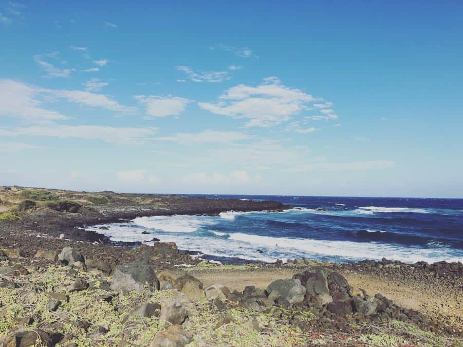 斉藤ひかりさんのインスタグラム写真 - (斉藤ひかりInstagram)「いつまでも観ていられると思いました。  #壮大な美しさ #風車のある風景 #青い海と空 #自然 #ハワイ島 #hawaii」4月24日 11時28分 - hikarisaito1027