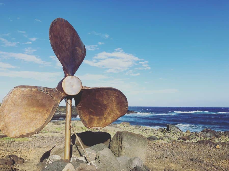 斉藤ひかりさんのインスタグラム写真 - (斉藤ひかりInstagram)「いつまでも観ていられると思いました。  #壮大な美しさ #風車のある風景 #青い海と空 #自然 #ハワイ島 #hawaii」4月24日 11時28分 - hikarisaito1027