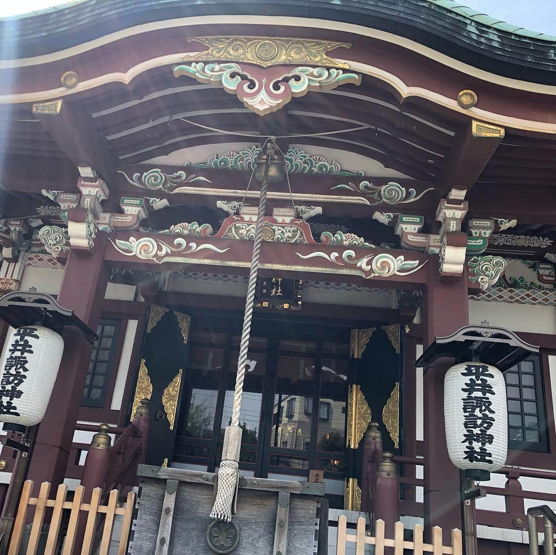 小石田純一さんのインスタグラム写真 - (小石田純一Instagram)「平井諏訪神社で売れますようにと神頼み。  #平井諏訪神社 #神社 #神社仏閣 #神社巡り #神社仏閣巡り #神社好き #参拝 #小石田純一 #お笑い芸人 #ものまね芸人 #ピン芸人 #芸人 #諏訪神社 #平井」4月24日 11時42分 - koishida.trendy