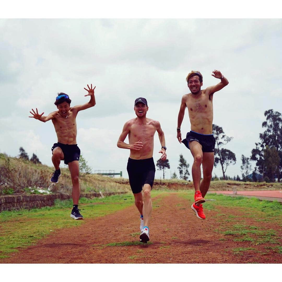 神野大地さんのインスタグラム写真 - (神野大地Instagram)「Track session！🏃‍♂️🇪🇹 とても25歳と思えないガリガリな身体！笑 #エチオピア合宿」4月24日 21時07分 - daichi_0913