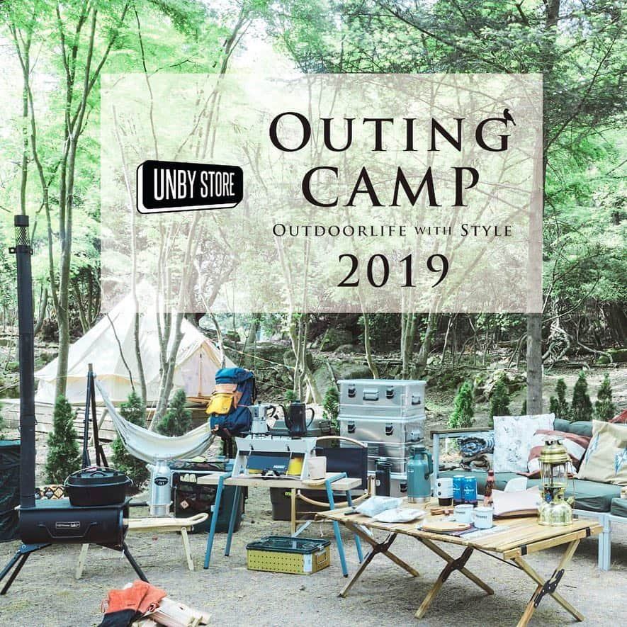 UNBY GENERAL GOODS STOREさんのインスタグラム写真 - (UNBY GENERAL GOODS STOREInstagram)「OUTING CAMP2019  マキノ高原キャンプ場で行われますOUTING CAMPにUNBYも参加致します！イベントと言えば！のあの伝説のくじも登場するとかしないとか💪 UNBYストアのキャンプ道具を持って参ります、みなさまぜひ遊びに来てくださいね。 . 【開催日】2019年4月27日(土) 28日(日) 【時間】4/27(土)am9:00～4/28（日）pm5:00 【開催場所】マキノ高原キャンプ場　全サイト貸切 （滋賀県高島市マキノ町牧野931）  #outingcamp2019 #outingcamp2019参加表明  #camp #outingcamp #outdoor #camping #outingstylejp  #campingstyle #伝説のくじ」4月24日 21時33分 - unby_official