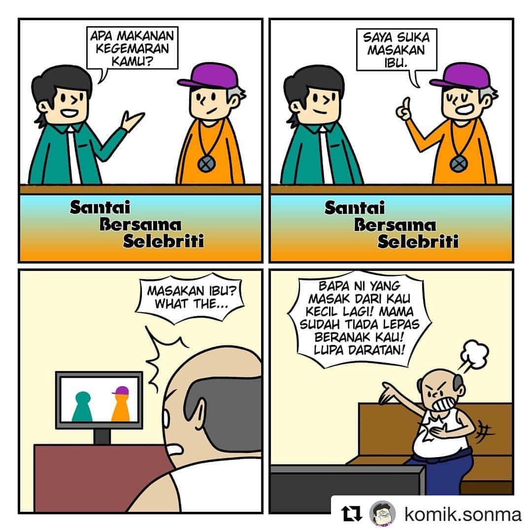 Koleksi Komik Malaysiaさんのインスタグラム写真 - (Koleksi Komik MalaysiaInstagram)「Tag member korang. Follow @koleksikomikmalaysia @twitterdotmy.my  #Repost @komik.sonma with @get_repost ・・・ Dua tiga kucing berlari, Manakan sama si kucing belang Dua tiga boleh kucari, ___(isi sendiri)______.  Selamat tengah hari Persekutuan Malaysia.  #koleksikomikmalaysia #gengkomik #komikmalaysia #webcomic #instacomics」4月24日 21時59分 - tokkmungg_exclusive