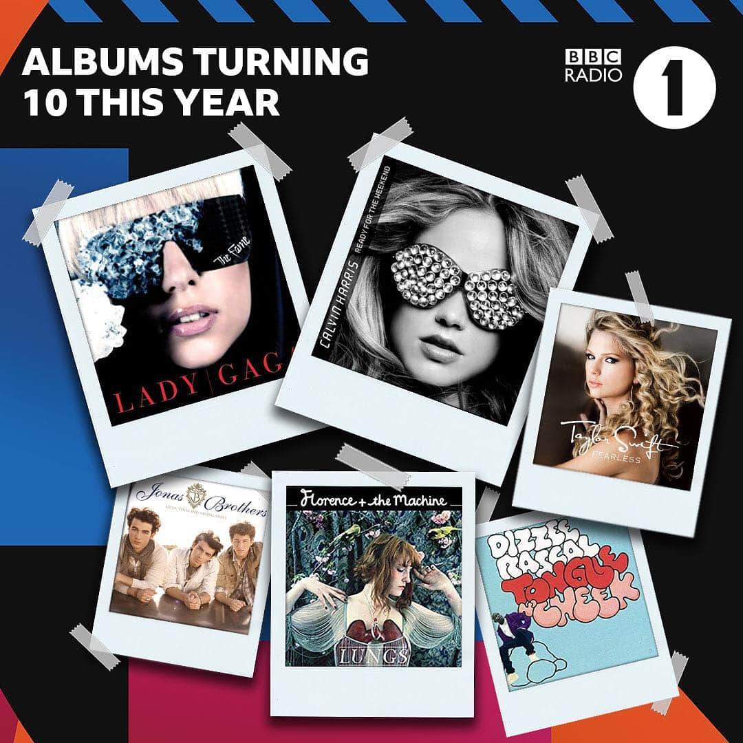 BBC Radioさんのインスタグラム写真 - (BBC RadioInstagram)「These albums were all released a decade ago 🤯 what were you playing on repeat in 2009?」4月24日 22時15分 - bbcradio1