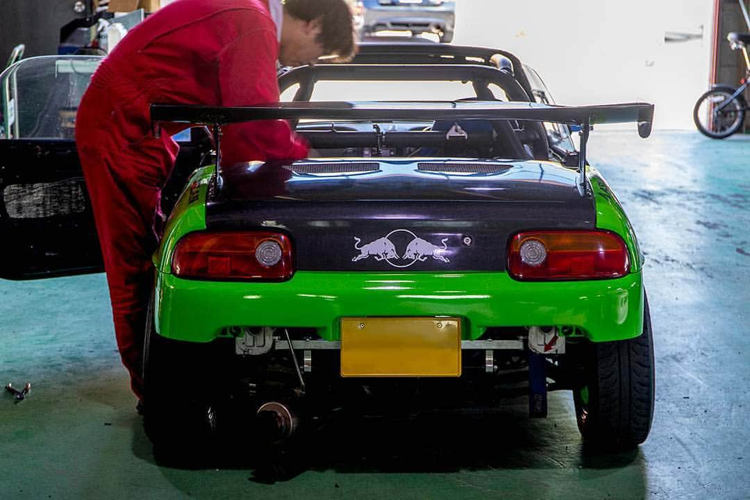 mistbahnさんのインスタグラム写真 - (mistbahnInstagram)「_ My Honda BEAT at ASLAN _ Shot on 20-Apr 2019 at ASLAN ( @aslan_inc_japan ). tuner: @aslan_inc_japan owner: @mistbahn photo: @mistbahn _ _ #hondabeat #hondabeatpp1 #pp1beat #ホンダビート #pp1 #e07a #mtrec #meandhonda #aslan #アスラン #kcar #keicar #軽自動車 #trackcar #trackspec #trackstance #trackaddict #rsmach #rsマッハ #z3 #dunlop #direzza #redbull #redbullhonda #redbullracing #timeattack #timeattackjapan #trackcarbuild #becauseracecar」4月24日 22時08分 - mistbahn