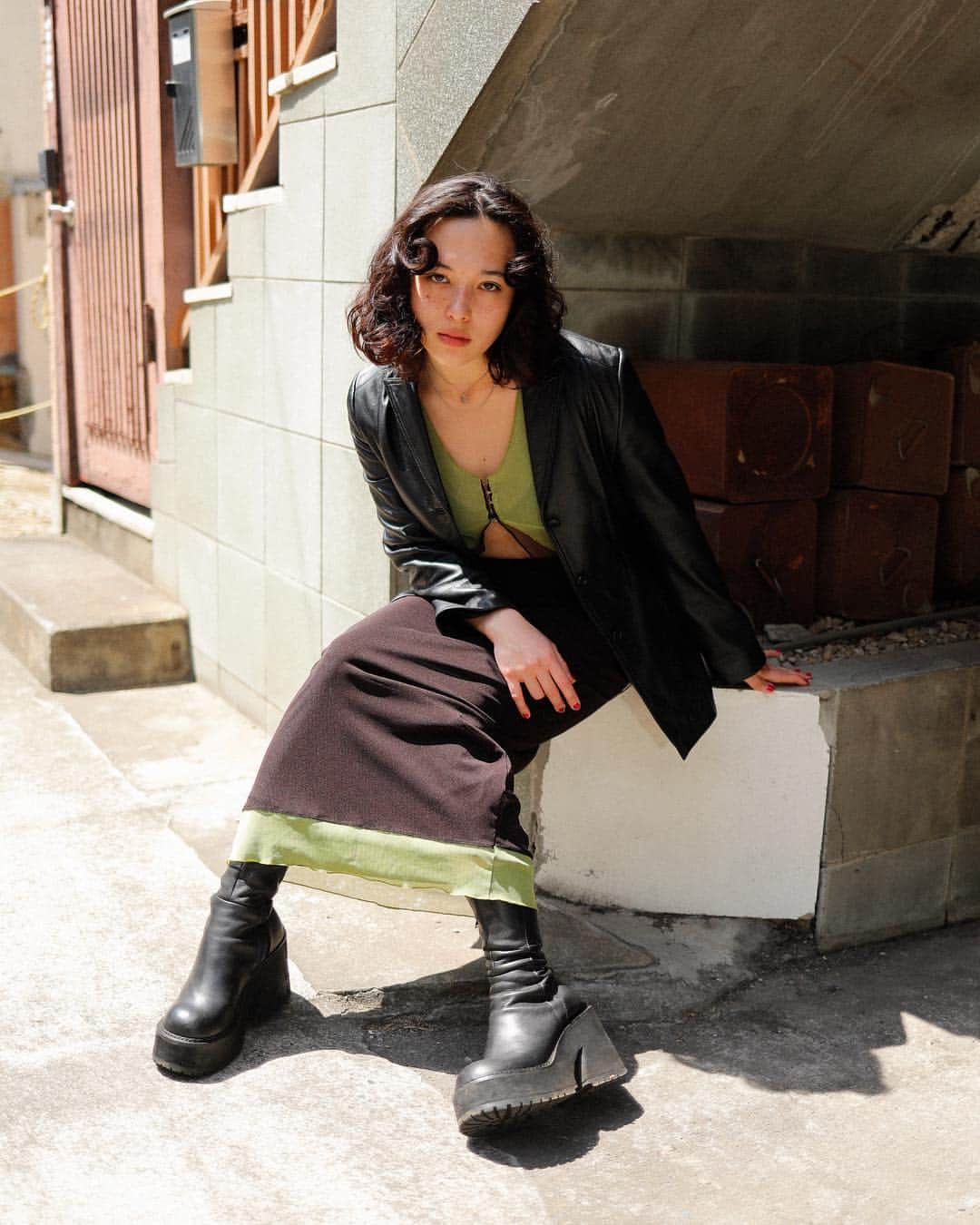 Droptokyoさんのインスタグラム写真 - (DroptokyoInstagram)「TOKYO STREET STYLE Name: @megumu_offi  Top: @wwwhynotus × Megumu SS’19 Collection Skirt: @wwwhynotus × Megumu SS’19 Collection #streetstyle#droptokyo#tokyo#japan#streetscene#streetfashion#streetwear#streetculture#fashion#shibuya#ファッション#candy#faketokyo Photography: @cazumax」4月24日 15時17分 - drop_tokyo