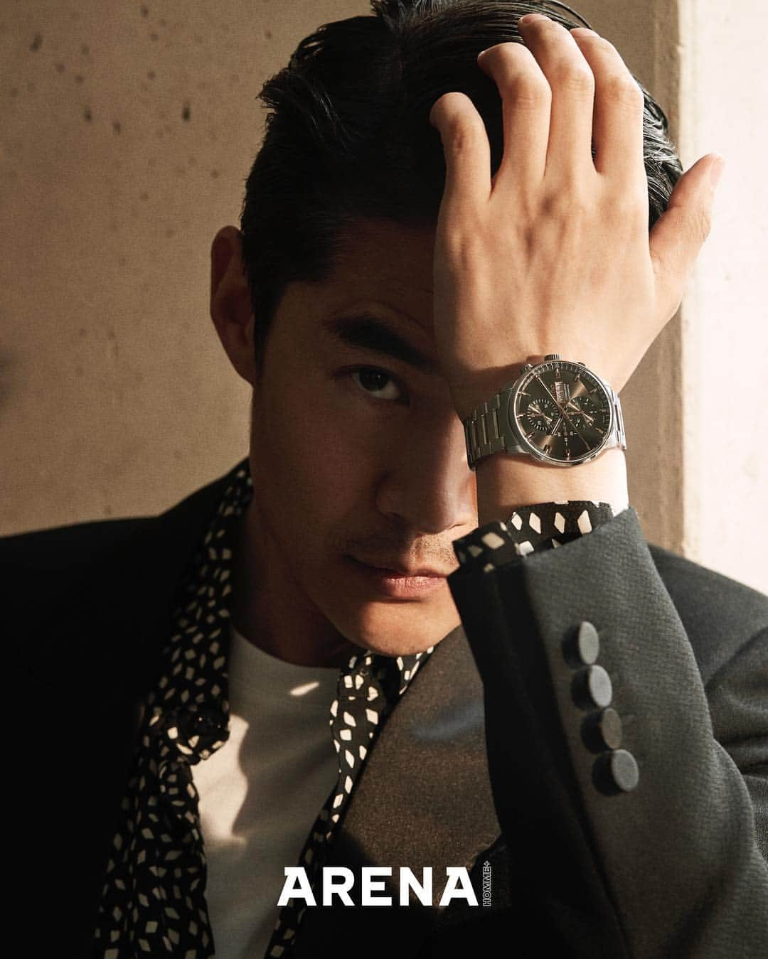 ペ・ジョンナムさんのインスタグラム写真 - (ペ・ジョンナムInstagram)「ARENA 😎📸🕺🏻 @arenakorea @midowatches」4月24日 15時28分 - jungnam_bae