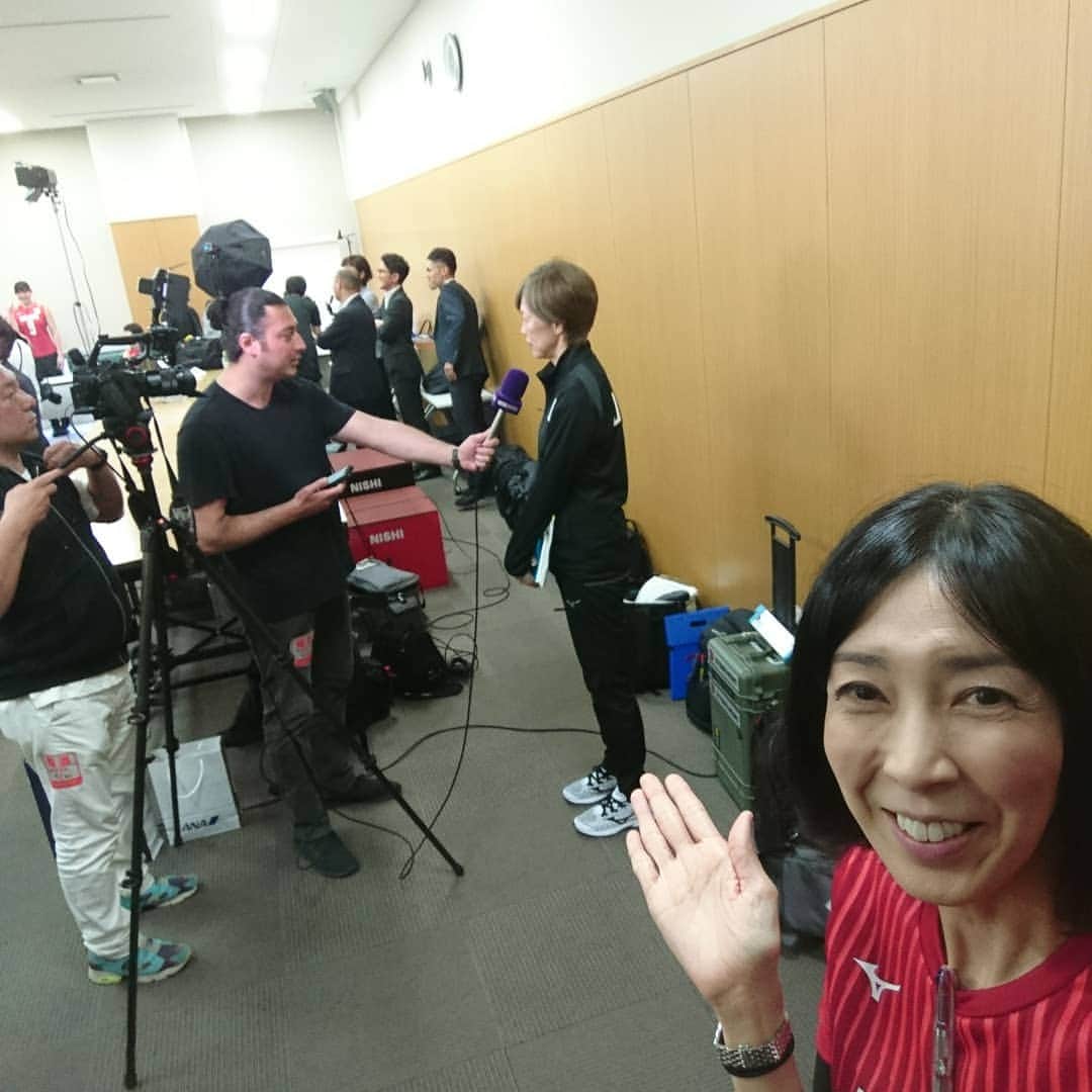大林素子さんのインスタグラム写真 - (大林素子Instagram)「女子日本代表バレー始動 今年も司会担当」4月24日 16時21分 - m.oobayashi