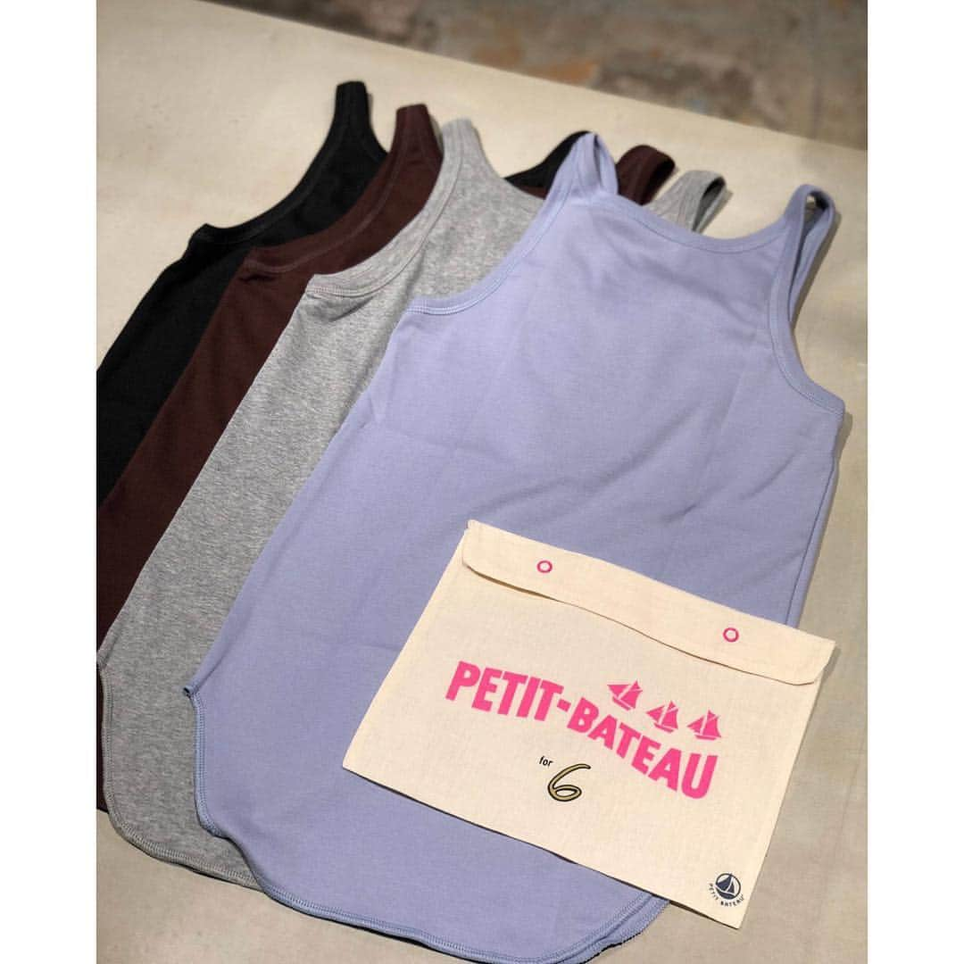 6(ROKU) OFFICIALさんのインスタグラム写真 - (6(ROKU) OFFICIALInstagram)「PETIT BATEAU for 6 | Exclusive Tank Top  発売日など、詳しくはHPのニュースページをご覧くださいませ。」4月24日 16時28分 - 6______roku