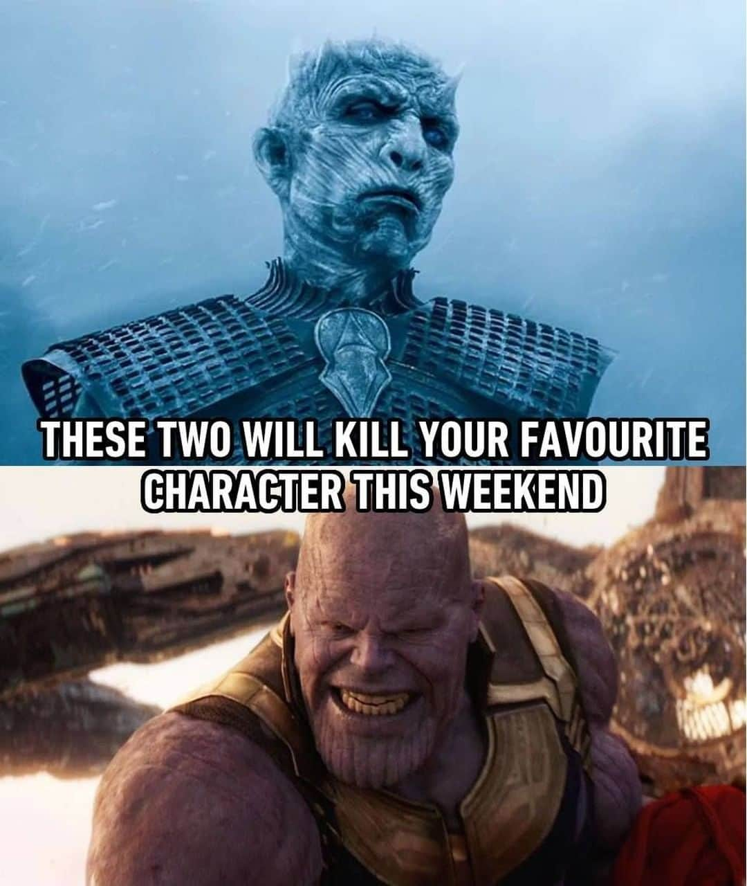 9GAGさんのインスタグラム写真 - (9GAGInstagram)「It’s going to be a clean sweep⠀ #avengersendgame #gameofthrones」4月24日 16時41分 - 9gag