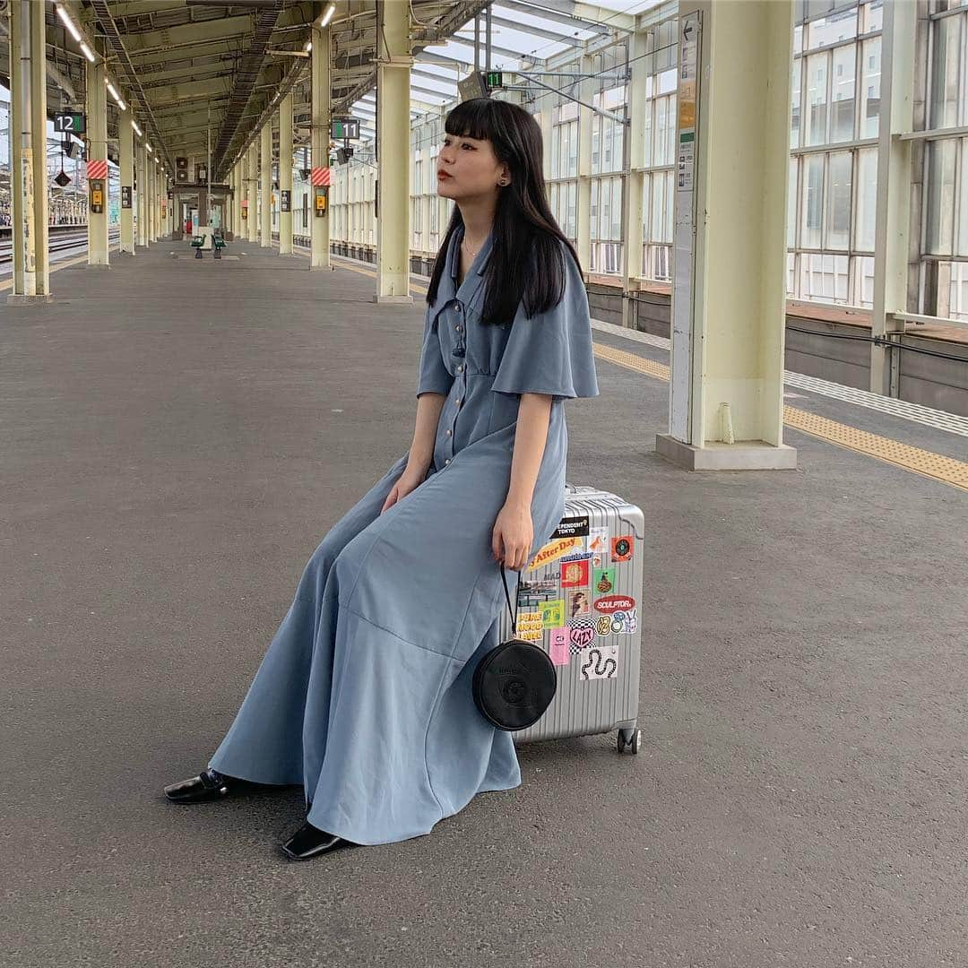 菅沼ゆり（ゆりっぱ）さんのインスタグラム写真 - (菅沼ゆり（ゆりっぱ）Instagram)「153cmコーデ in 高崎 何着るか困ったらすぐ @gyf_tokyo のワンピースに手を出してしまう。 サラリとしてるし形にこだわってデザインしてる みりあちゃんの愛が伝わる。 お気に入りだよー❤︎ #音楽のある街高崎  #ある方にインタビュー #gyf_tokyo」4月24日 19時04分 - yurippa93