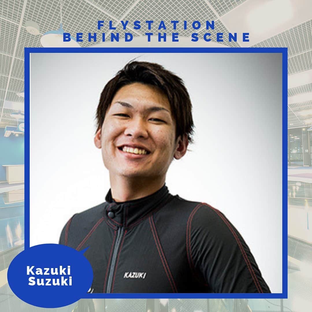 FlyStation JAPANさんのインスタグラム写真 - (FlyStation JAPANInstagram)「今日のFlyStationインストラクター紹介：Kazuki Suzuki⁣⠀ .⁣⠀ インストラクターの Kazuki はFlyStationのチームの一員として初めての方からスポーツフライヤーを目指している方まで、 様々なレベルでマンツーマン指導を頑張っています！ ⁣⠀ .⁣⠀ Kazukiは是非お客様がフライトを楽しめるよう頑張っております！空中でのテクニックはアウトファイスが得意なKazukiは“宙を飛べるところ“がインドアスカイダイビングで一番楽しいところだと思っており、その経験をより多くの方にもエンジョイしていただける事を希望しております。⁣⠀ .⁣⠀ FlyStationで是非インストラクターと共にインドアスカイダイビングの世界で思い出に残る楽しい時間を過ごしていただける事がゴールであり、お客様のご来店をお待ちしております！⁣⠀ .⁣⠀ #フライステーション #インドアスカイダイビング #スカイダイビング #室内スカイダイビング #インドアスポーツ ＃ウィンドトンネル ＃レイクタウン ＃飛ぶ ＃空中浮かび ＃インドア ＃インドア派 ＃スポーツ ＃インドアスポーツ ＃空中パフォーマンス #スリル満点 ＃埼玉県 ＃アクティビティ ＃インスタ映え ＃アクティブ ＃デートスポット ＃子供とお出かけ ＃おすすめ ＃珍しい ＃日本初 ＃フライト ＃空中スポーツ ＃空中 ＃空飛ぶ ＃空中に浮いてる ＃空中自由自在 ＃日本が初体験のエンテンタメ ＃フィットネス ＃大人気 ⁣⠀」4月24日 19時11分 - flystation.jp