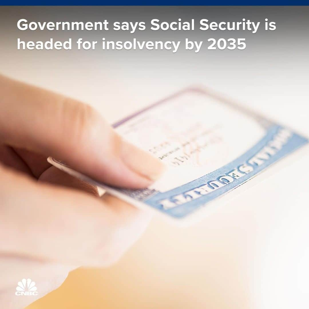 CNBCさんのインスタグラム写真 - (CNBCInstagram)「The financial future for the government's retirement program looks shaky.⁣ ⁣ A new government report paints a sobering picture of social security and Medicare.⁣ ⁣ Social Security and Medicare will become insolvent by 2035 and 2026, respectively. The cost of Social Security will be greater than its income in 2020.⁣ ⁣ To read more about the programs' futures, visit the link in bio.⁣ *⁣ *⁣ *⁣ *⁣ *⁣ *⁣ *⁣ *⁣ #politics #uspolitics #retirement #retirementfunds #socialsecurity #medicare #business #businessnews #cnbc⁣」4月24日 20時01分 - cnbc