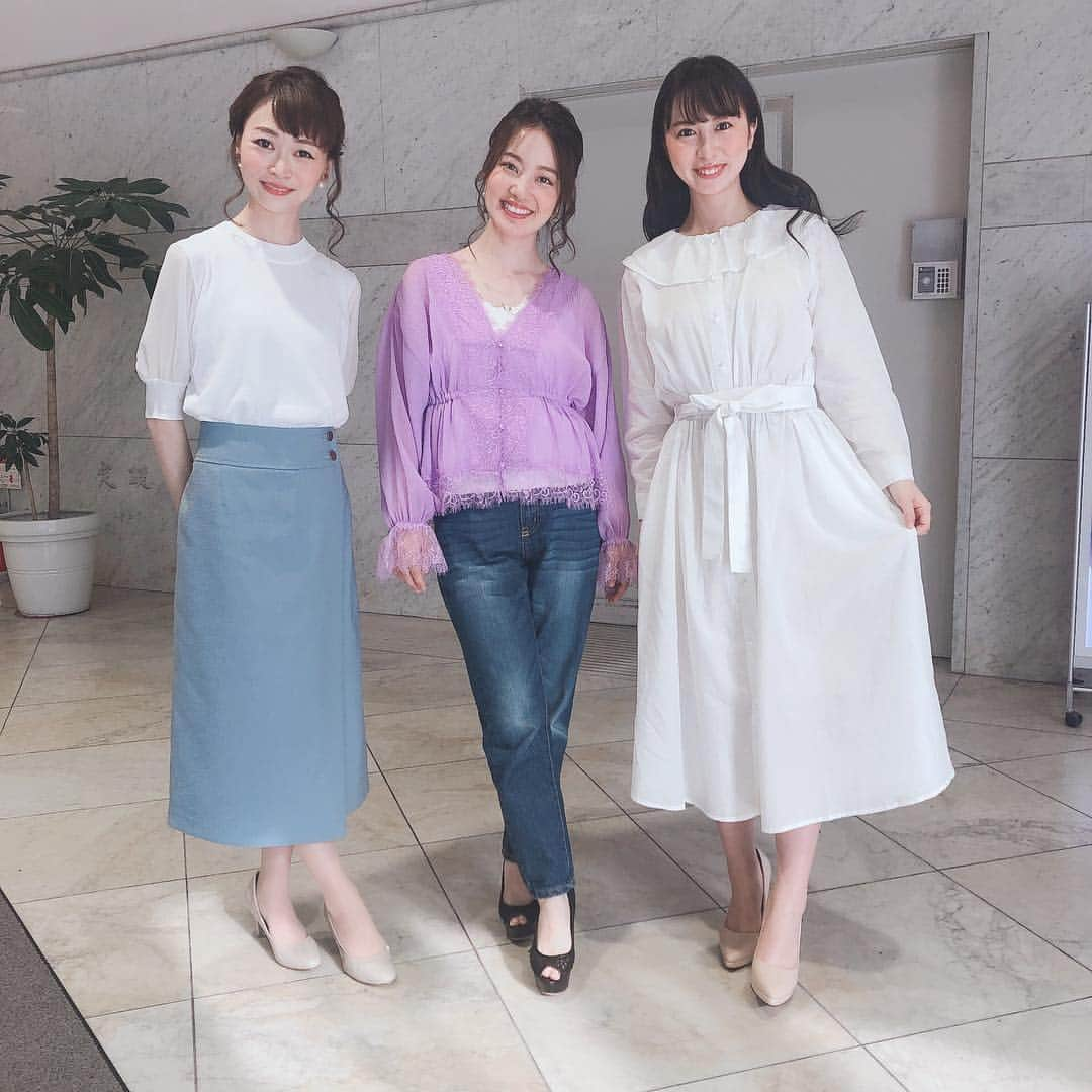 原直子さんのインスタグラム写真 - (原直子Instagram)「2019.4.23 アサデス。  今回は3人で♡ アサデス。ガールズ。 いつまでもガールズ。  私の衣装は tops #niceclaup #ナイスクラップ #デニムコーデ  #アサデス #KBC」4月24日 20時18分 - naoko_15_hara