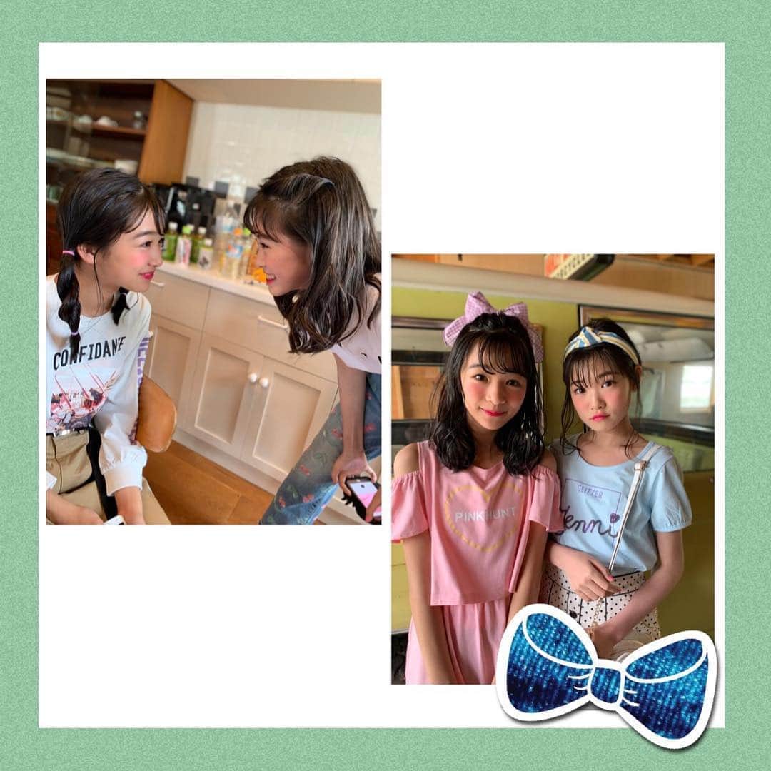 ニコ☆プチのインスタグラム：「﻿ ﻿  ニコ☆プチ6月号はもうチェックしてくれたかな？﻿ ﻿ ﻿ ﻿ 撮影中のとある一日の様子を公開〜😊﻿ ﻿ ①スイート系まあやか♡﻿ ②あんちゃんの専属カメラマンルキ☆﻿ ③撮影お疲れ様です♪﻿ ④写真撮られてうれしそうなおふたり﻿ ⑤おすましあんちゃんあやちゃん﻿ ﻿ ﻿ #ニコプチ﻿ #田中杏奈﻿ #関谷瑠紀﻿ #丸山真亜弥﻿ #入江美沙希﻿ #中山あやか﻿」