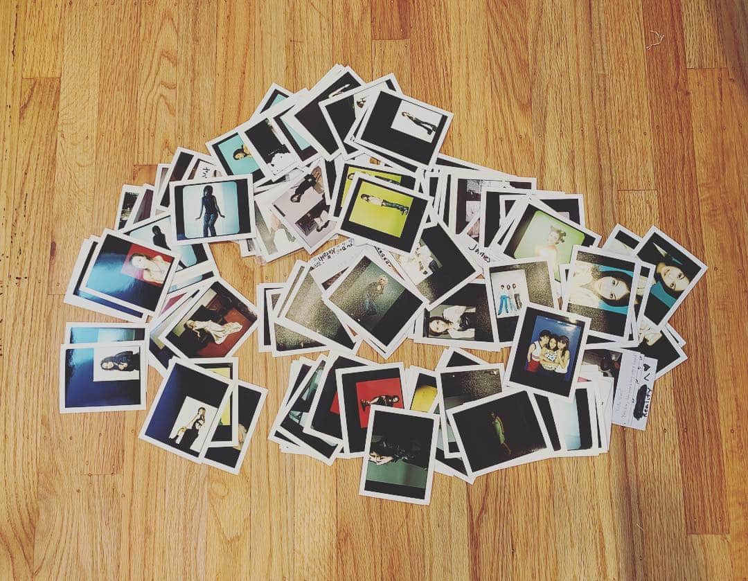 OLIVIAのインスタグラム：「Diving back into the past while thinning out stuff. Lot’s of great memories💕」