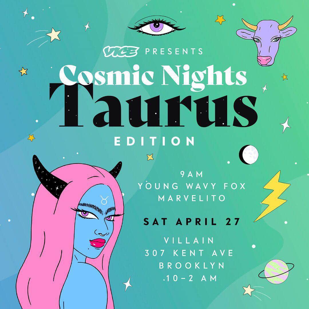 VICEさんのインスタグラム写真 - (VICEInstagram)「@broadly is throwing a Taurus-themed 90s throwback in Brooklyn ♉️ featuring hip-hop and R&B spun by @dj9am, @youngwavyfox and @1marvelito 🎶 along with free samples of @ketelonebotanical. 🍹 Come dressed as your favorite jungle, woodland, or forest creature. 🌴 In partnership with @ketelonebotanical. #CosmicNights Buy tickets at the link in bio.」4月25日 7時02分 - vice