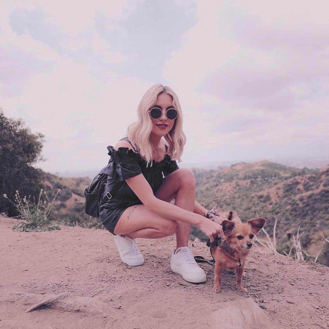 Kalyn Nicholsonさんのインスタグラム写真 - (Kalyn NicholsonInstagram)「puppy adventures 4.0 🌸 Sending the biggest of thank you’s to whatever force is at play for bringing this bundle of love and joy into my life 6 years ago.  My forever ride or die, you seriously just keep getting cuter 🦊」4月25日 7時15分 - kalynnicholson13