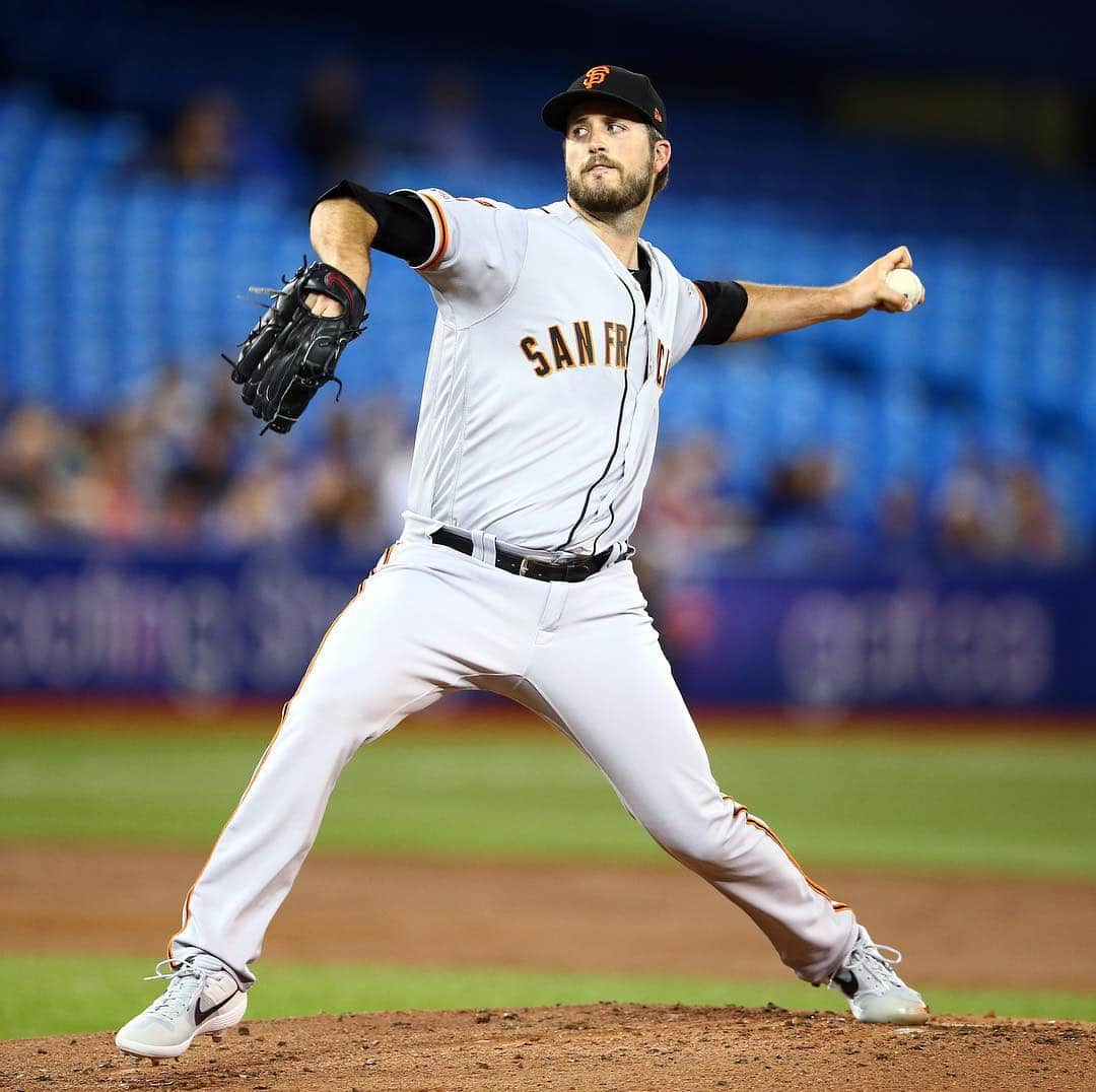 サンフランシスコ・ジャイアンツさんのインスタグラム写真 - (サンフランシスコ・ジャイアンツInstagram)「6 shutout innings for @drewpomeranz 💪 #SFGiants」4月25日 7時21分 - sfgiants