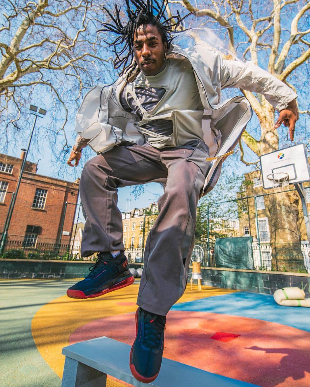 Jordanのインスタグラム：「Styling for the future. @Paq.official continue their mission of inspiring youth with their take on the Jordan Proto-Max 720.」