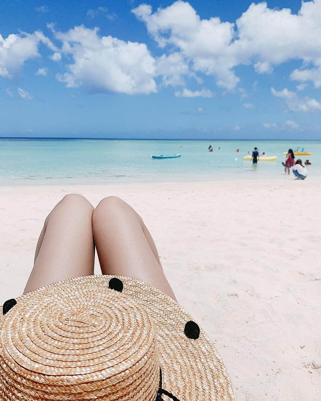 清水沙也佳さんのインスタグラム写真 - (清水沙也佳Instagram)「Good morning!!! #guam #chill #chilling #beach #travelphotography #しみさや旅 #グアム #ビーチ」4月25日 7時46分 - sayaka__shimizu