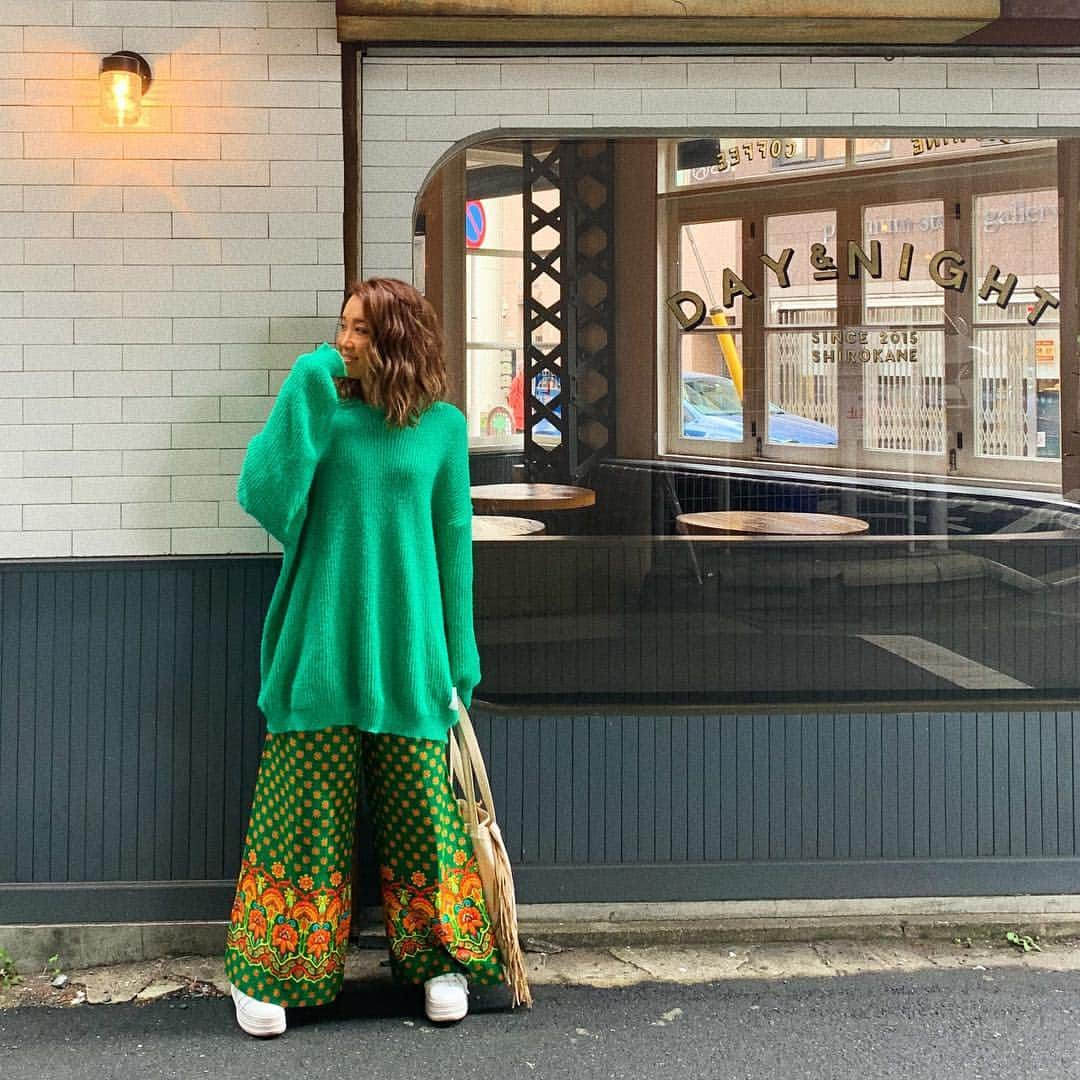 マイコ さんのインスタグラム写真 - (マイコ Instagram)「* みどりとおれんじ。 ・ ・ ・ ・ #fashion#green#orange」4月24日 23時42分 - maicorori