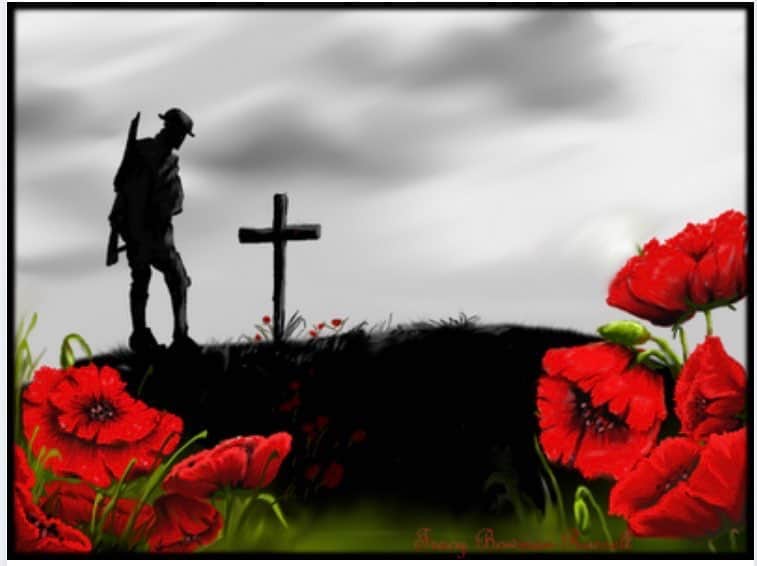 バレリー・アダムスさんのインスタグラム写真 - (バレリー・アダムスInstagram)「🙌🏽Lest We Forget ❤️ We Will Remember Them🙌🏽 #Anzac #OurHeroes 🇳🇿🇦🇺」4月25日 0時17分 - valerieadams84