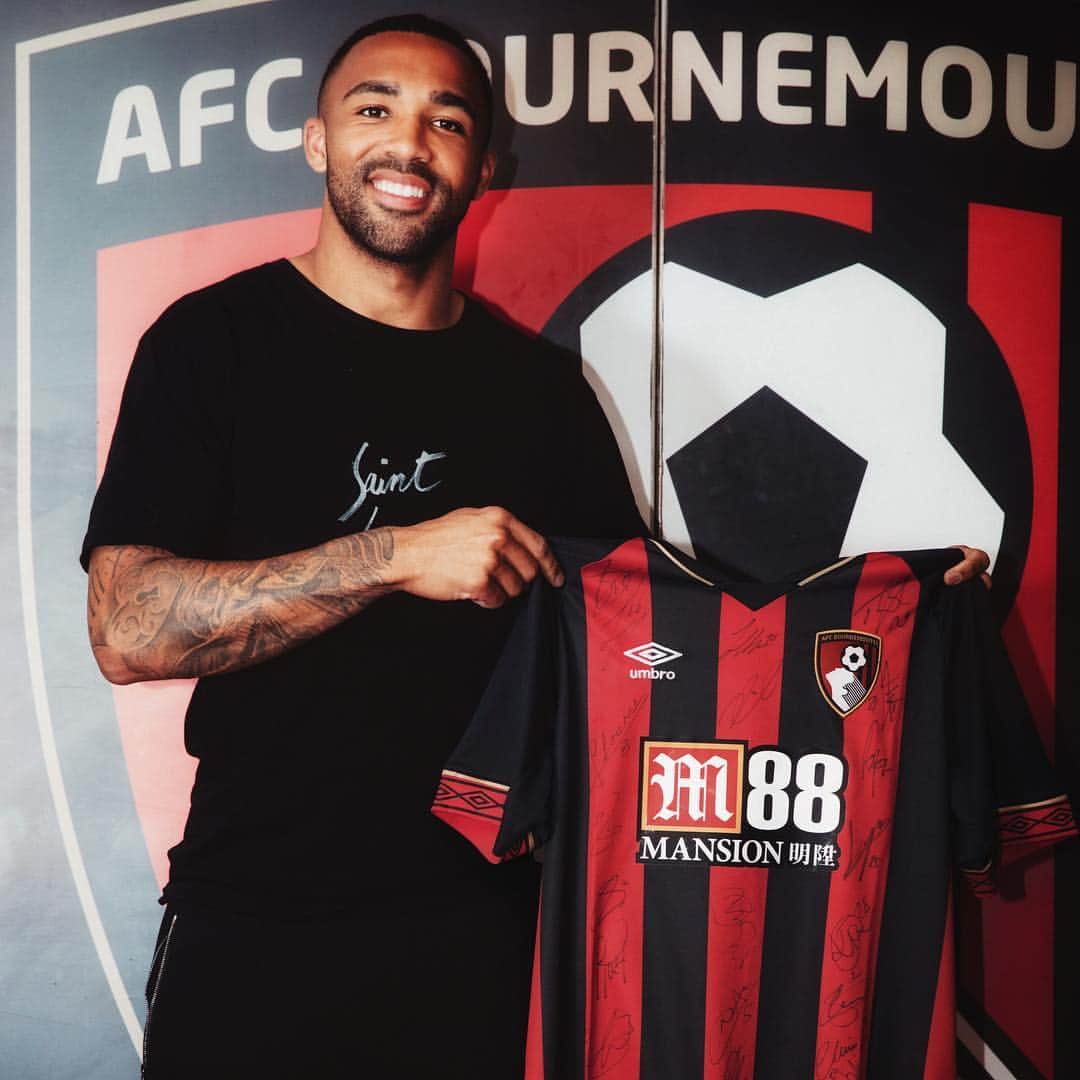 カラム・ウィルソンのインスタグラム：「I’ve got a shirt signed by me and the lads to giveaway. Check out my takeover with @433 today, to find out what you need to do to be in with a chance of winning it #wilsontakeover」
