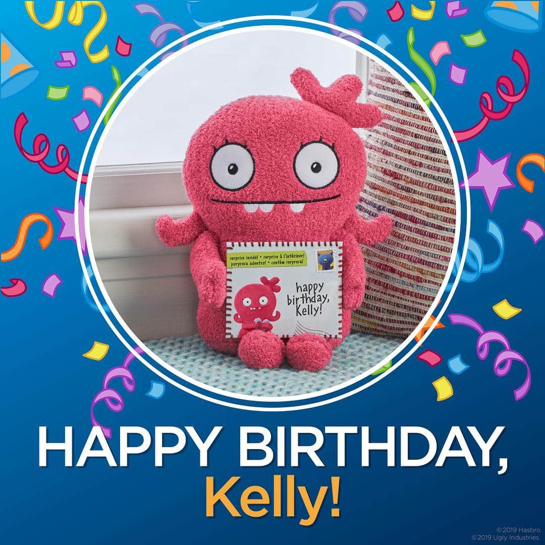 Hasbroさんのインスタグラム写真 - (HasbroInstagram)「Happiest birthday wishes to @kelly_clarkson! 🎉 Can't wait to see #Moxy, in the #UglyDollsMovie! #Uglydolls plush by #Hasbro available now!」4月25日 1時30分 - hasbro