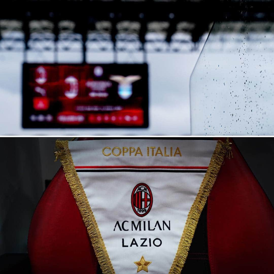 ACミランさんのインスタグラム写真 - (ACミランInstagram)「The stage is all set! We're waiting for our fans to pack San Siro! 🔴⚫️ San Siro è pronto e aspetta voi, rossoneri! 🔴⚫️ #MilanLazio #TIMCup #ForzaMilan」4月25日 1時55分 - acmilan