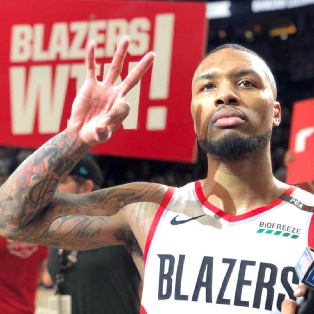 デイミアン・リラードさんのインスタグラム写真 - (デイミアン・リラードInstagram)「On to the next...」4月25日 1時53分 - damianlillard