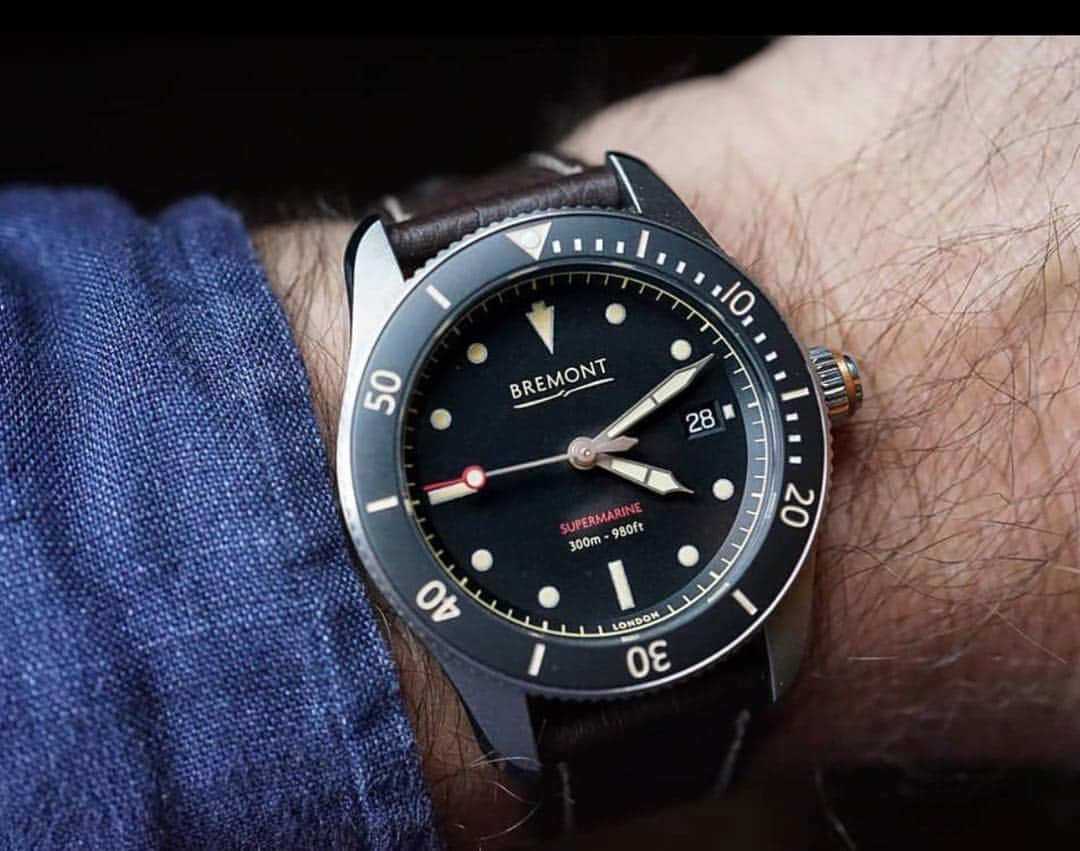 ブレモンさんのインスタグラム写真 - (ブレモンInstagram)「What's on your wrist today?⠀ The S301 captured on the wrist of #Bremont owner @afarmelo.⠀ Tap to view.⠀ .⠀ .⠀ .⠀ #Chronometer #Wristwatch #womw #S301 #diverswatch」4月25日 2時13分 - bremontwatches