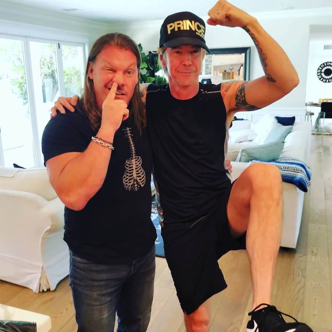 ダフ・マッケイガンさんのインスタグラム写真 - (ダフ・マッケイガンInstagram)「@chrisjerichofozzy at the house today!」4月25日 2時13分 - duffmckagan