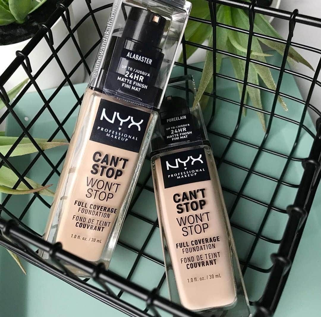 NYX Cosmeticsさんのインスタグラム写真 - (NYX CosmeticsInstagram)「So excited to officially announce the launch of #NYXProfessionalMakeup at @superdrug! 🇬🇧 Seen here is our best selling Can’t Stop Won’t Stop Foundation! 24hr wear, full coverage & did we say #VEGAN? || #Regram @annewandakatharina  #crueltyfeebeauty #veganformula #nyxcosmetics #nyxcosmetics_uk」4月25日 2時29分 - nyxcosmetics