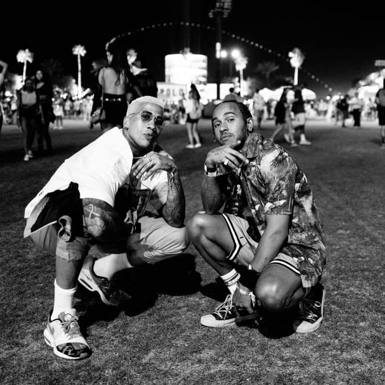 ルイス・ハミルトンさんのインスタグラム写真 - (ルイス・ハミルトンInstagram)「Coachella 2019 was one of the funniest times of my life thanks to great friends and positive vibes. I feel so lucky to have found along my life’s journey such amazing people, I am truly grateful! #coachella2019 #goodtimes #blessed」4月25日 2時47分 - lewishamilton