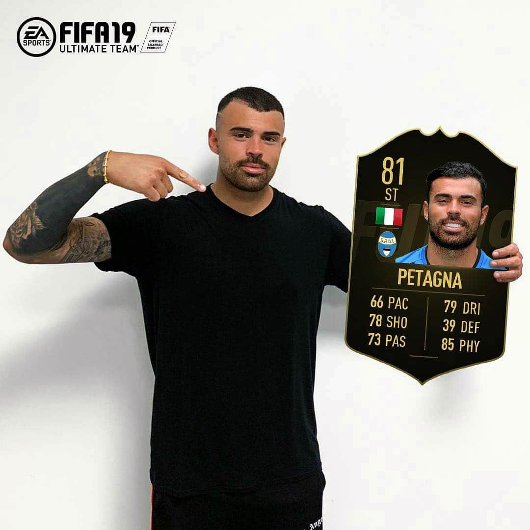 アンドレア・ペターニャさんのインスタグラム写真 - (アンドレア・ペターニャInstagram)「Doppia ✌️e squadra della settimana #FIFA19 Ultimate team! Grazie! @easportsfifa @easportsfifa.it 💪」4月25日 3時00分 - andreapetagna