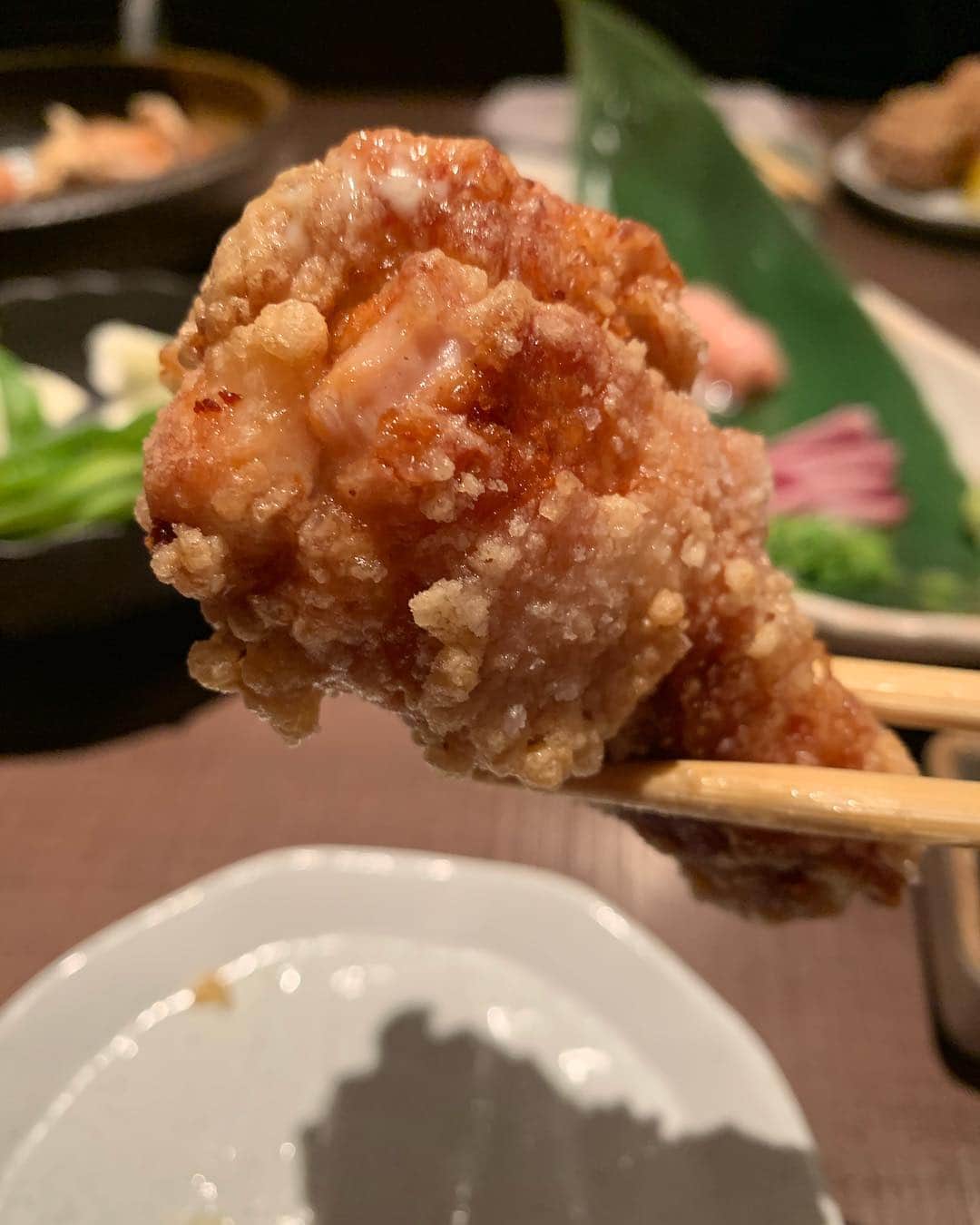 池田真一のインスタグラム：「久しぶりのゆう成！ 相変わらずめちゃくちゃ美味い！ ここの唐揚げは本当に悔しいぐらい美味いです！大好きです！皆さん是非です！」