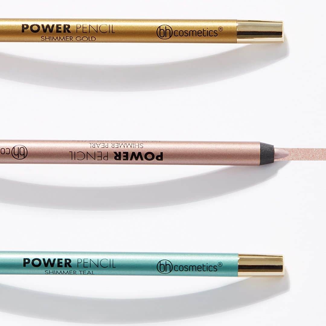 BH Cosmeticsさんのインスタグラム写真 - (BH CosmeticsInstagram)「Add a touch of shimmer to any look with shades like Shimmer Gold, Shimmer Pearl, and Shimmer Teal from our NEW Power Pencils! ✏️ See 7 more shades at the link in bio. #bhcosmetics #crueltyfreemakeup #crueltyfreebeauty」4月25日 4時00分 - bhcosmetics