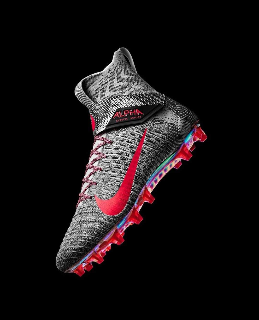 Nice Kicksさんのインスタグラム写真 - (Nice KicksInstagram)「Link in bio: Focusing on footwork, impact and attributes of the height and weight realm, the brand in Beaverton has developed the Nike Alpha Menace Elite 2: a fully-Flyknit football cleat catered to carrying All-Pro talent playing positions ranging from running back to quarterback to middle linebacker. To learn how Nike Football’s Fully Flyknit Cleats Were Years in the Making, tap the link in our bio.」4月25日 5時16分 - nicekicks