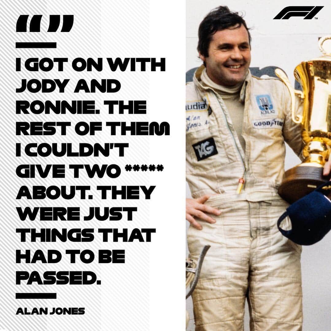 F1さんのインスタグラム写真 - (F1Instagram)「The phrase ‘straight-talking’ could have been invented for 1980 world champ Alan Jones. From describing his rivals as “just things that had to be passed” to claiming he was only really interested in money not trophies, the Aussie is in irrepressible form on the latest F1 Beyond the Grid podcast, supported by @bose. Available in all the usual podcast places now - do not miss it! . #F1BeyondTheGrid #F1 #Formula1 #Podcast #Sports #InstaSports」4月25日 5時09分 - f1