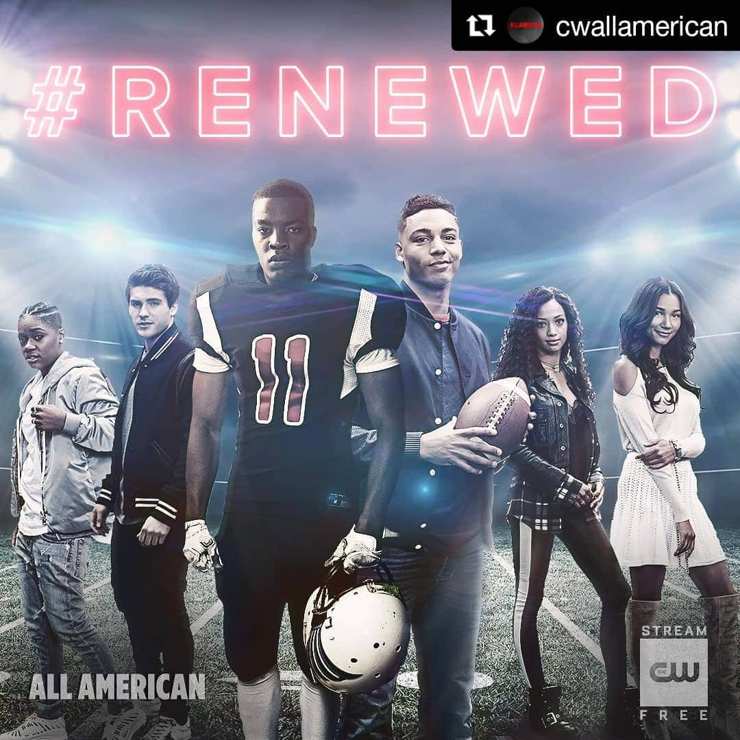 チャド・コールマンさんのインスタグラム写真 - (チャド・コールマンInstagram)「#Repost @cwallamerican (@get_repost) ・・・ Never count them out. #AllAmerican has been renewed for a second season. . . #Season2 #renewed」4月25日 6時08分 - chadlcoleman