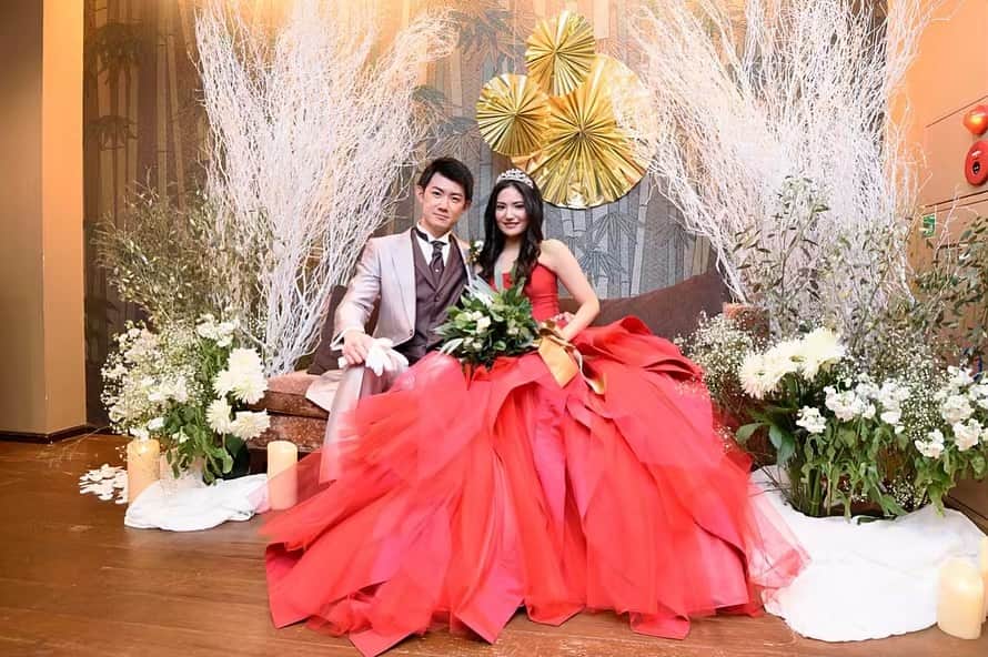 東京タワーの麓の結婚式のグルメインスタ