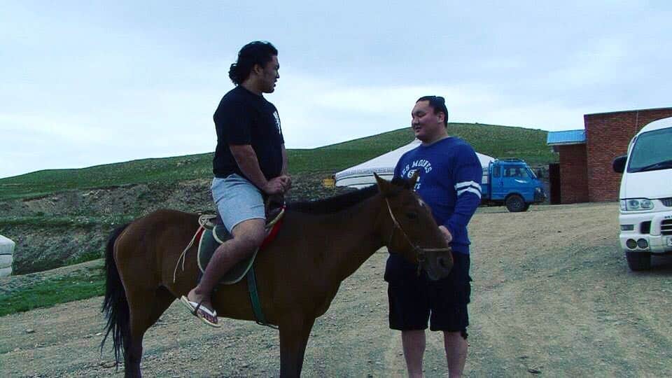 のインスタグラム：「#tbt #mongolia」